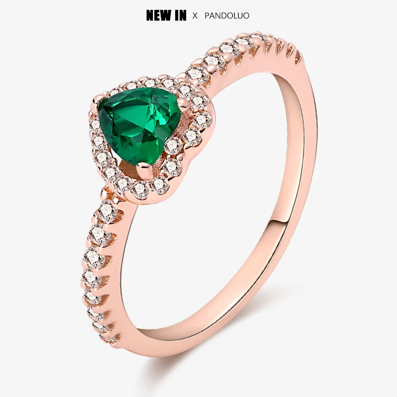 2023 New in Blue Zircon Eye Modeling Rings Jewelry Gift 925 Silver Anniversary Engagement Rings Various Styles One Size Fits All