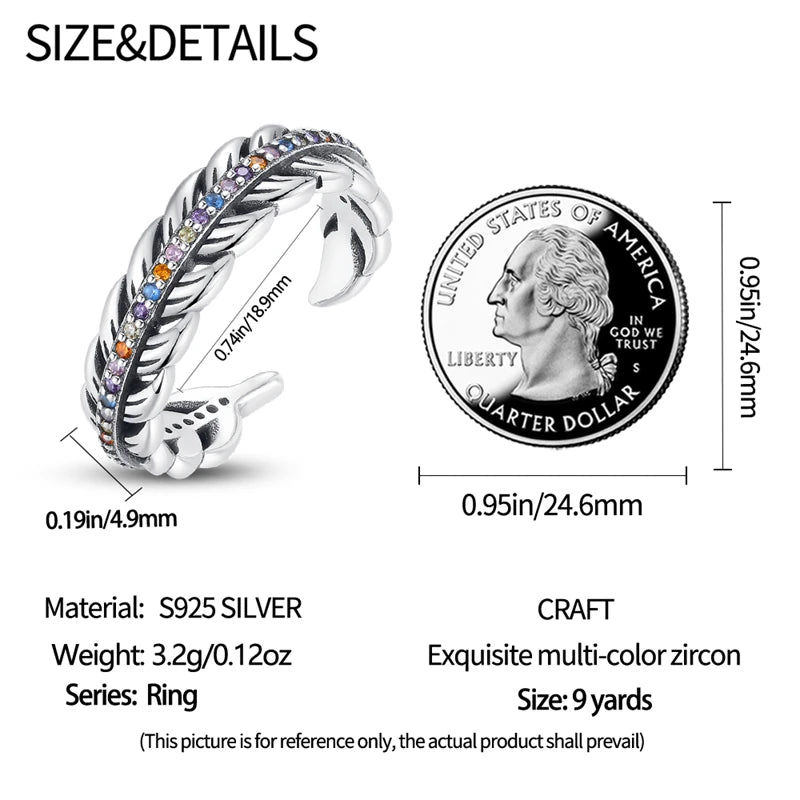 2023 New in Blue Zircon Eye Modeling Rings Jewelry Gift 925 Silver Anniversary Engagement Rings Various Styles One Size Fits All
