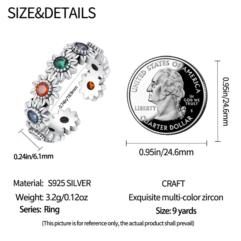 2023 New in Blue Zircon Eye Modeling Rings Jewelry Gift 925 Silver Anniversary Engagement Rings Various Styles One Size Fits All