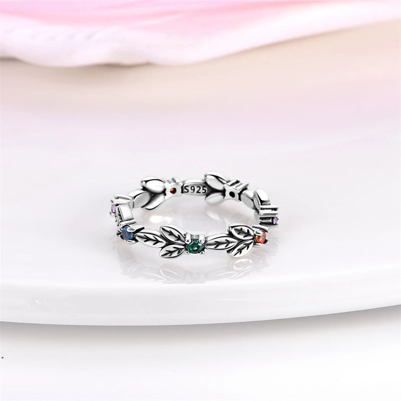 2023 New in Blue Zircon Eye Modeling Rings Jewelry Gift 925 Silver Anniversary Engagement Rings Various Styles One Size Fits All